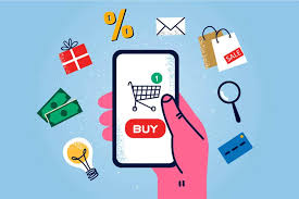 Online shopping application development 